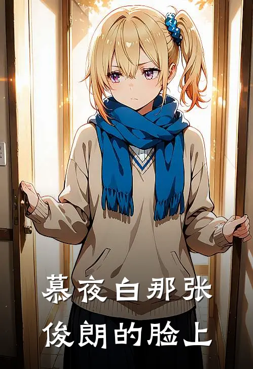 慕夜白那张俊朗的脸上