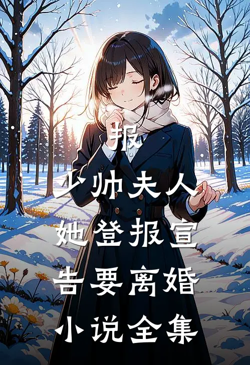 报，少帅夫人她登报宣告要离婚小说全集