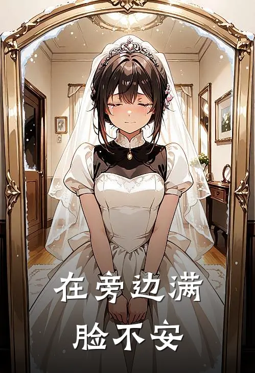 在旁边满脸不安