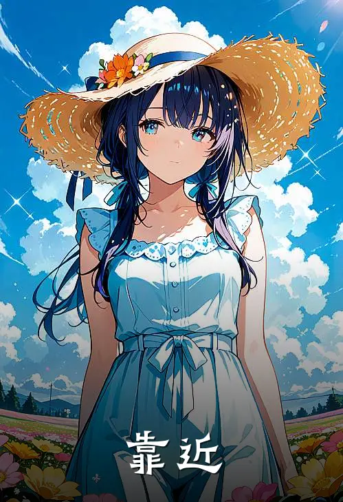 靠近