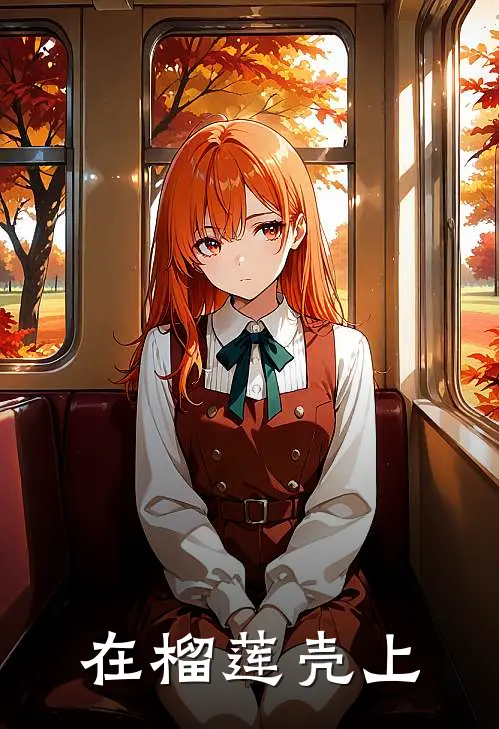 在榴莲壳上