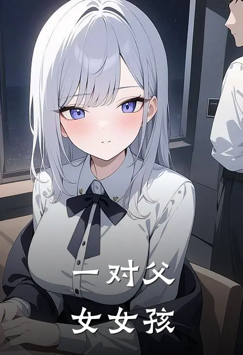 一对父女女孩