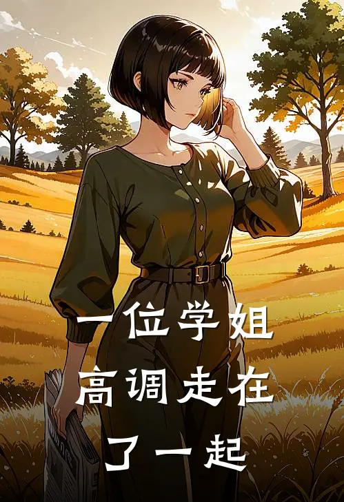 一位学姐高调走在了一起
