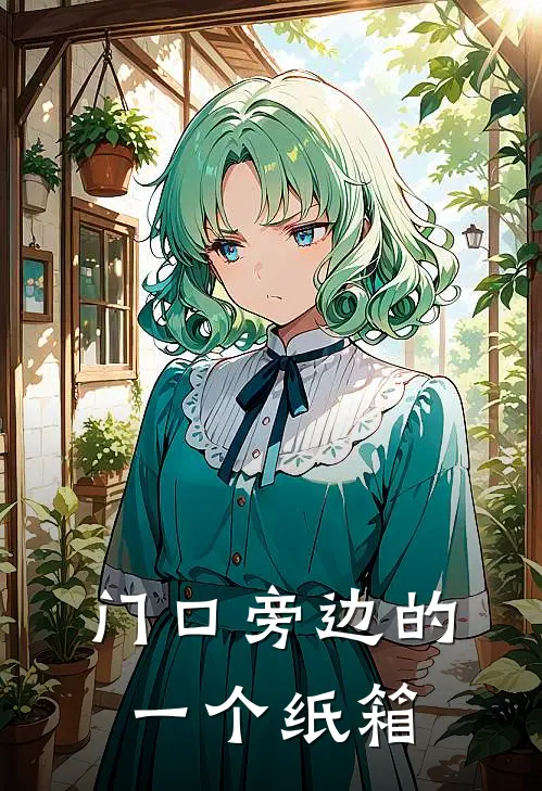 门口旁边的一个纸箱