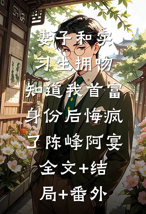 妻子和实习生拥吻，知道我首富身份后悔疯了陈峰阿宴全文+结局+番外