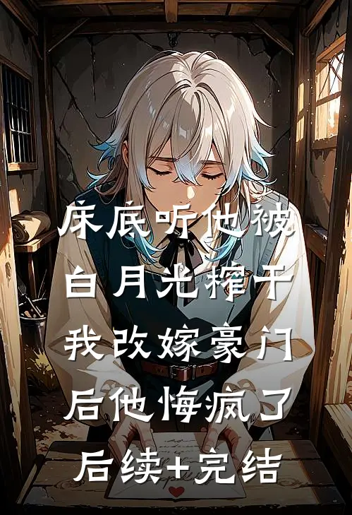床底听他被白月光榨干，我改嫁豪门后他悔疯了后续+完结