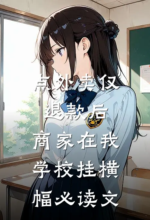 点外卖仅退款后，商家在我学校挂横幅必读文