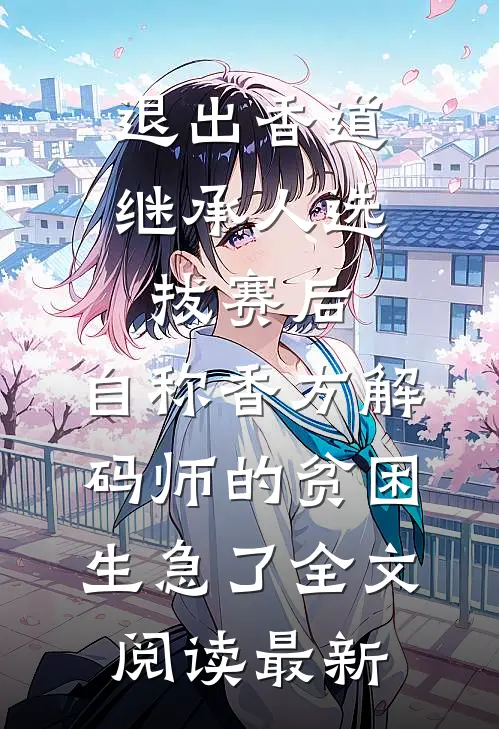 退出香道继承人选拔赛后，自称香方解码师的贫困生急了全文阅读最新