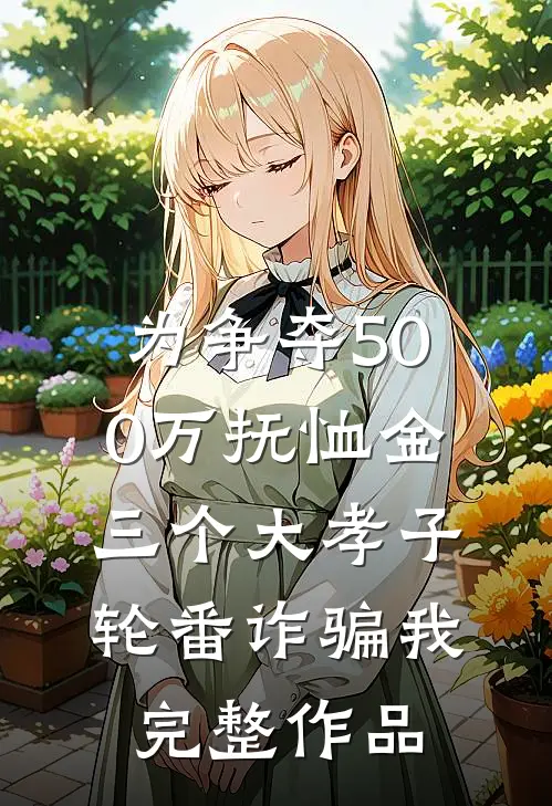 为争夺500万抚恤金，三个大孝子轮番诈骗我完整作品