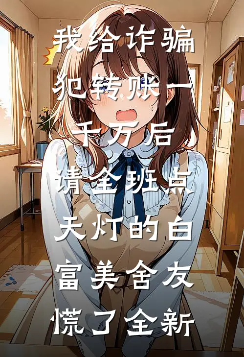 我给诈骗犯转账一千万后，请全班点天灯的白富美舍友慌了全新