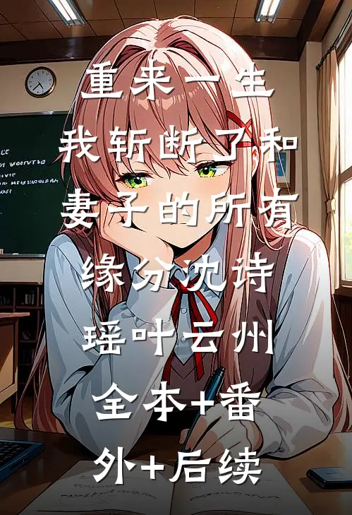重来一生，我斩断了和妻子的所有缘分沈诗瑶叶云州:全本+番外+后续