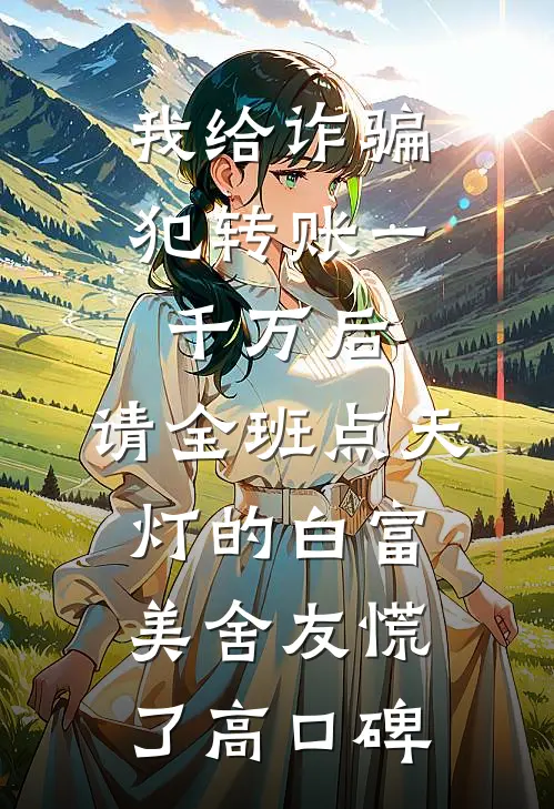 我给诈骗犯转账一千万后，请全班点天灯的白富美舍友慌了高口碑