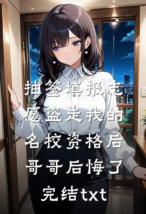 抽签填报志愿盗走我的名校资格后，哥哥后悔了完结txt