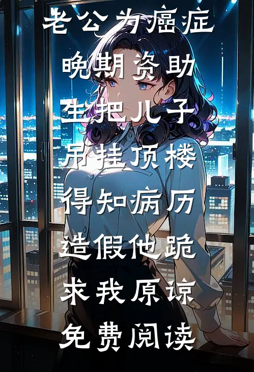 老公为癌症晚期资助生把儿子吊挂顶楼，得知病历造假他跪求我原谅免费阅读