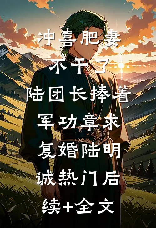 冲喜肥妻不干了，陆团长捧着军功章求复婚陆明诚热门后续+全文