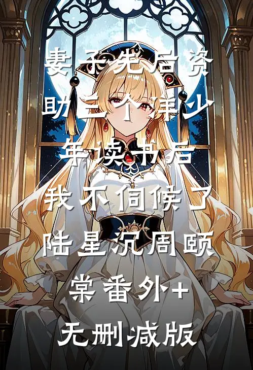 妻子先后资助三个洋少年读书后，我不伺候了陆星沉周颐棠番外+无删减版