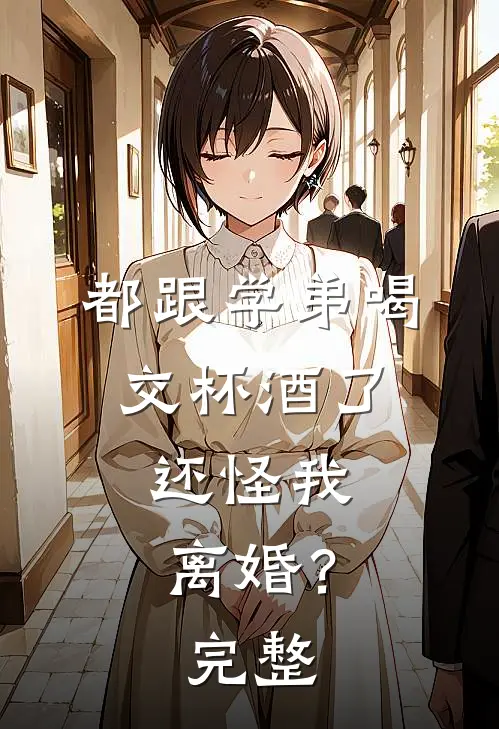 都跟学弟喝交杯酒了，还怪我离婚？完整