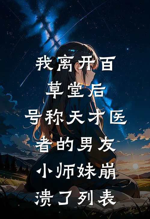 我离开百草堂后，号称天才医者的男友小师妹崩溃了列表