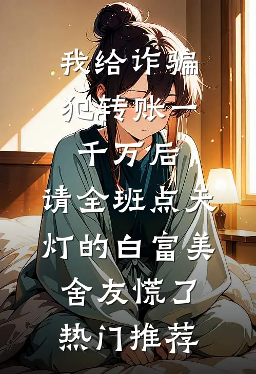 我给诈骗犯转账一千万后，请全班点天灯的白富美舍友慌了热门推荐