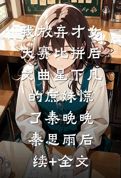 我放弃才女大赛比拼后，文曲星下凡的庶妹慌了秦晚晚秦思雨后续+全文