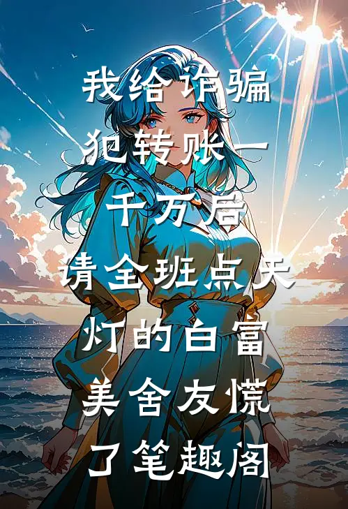 我给诈骗犯转账一千万后，请全班点天灯的白富美舍友慌了笔趣阁