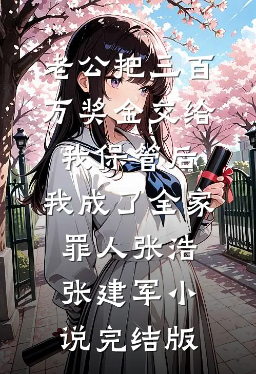 老公把三百万奖金交给我保管后，我成了全家罪人张浩张建军小说完结版