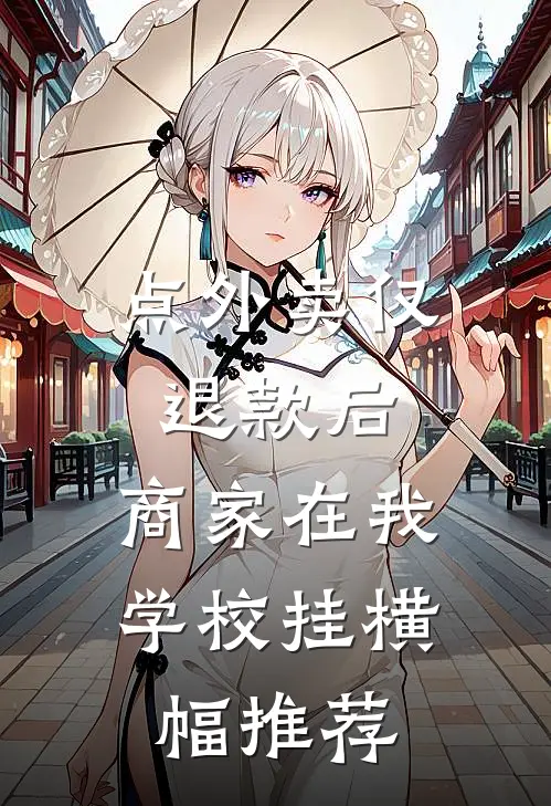 点外卖仅退款后，商家在我学校挂横幅推荐