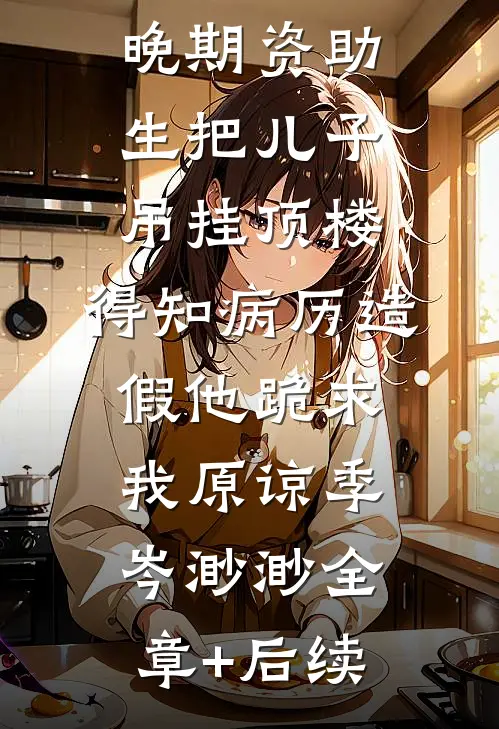老公为癌症晚期资助生把儿子吊挂顶楼，得知病历造假他跪求我原谅季岑渺渺全章+后续