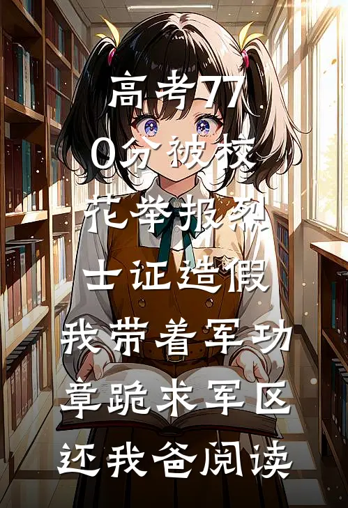 高考770分被校花举报烈士证造假，我带着军功章跪求军区还我爸阅读