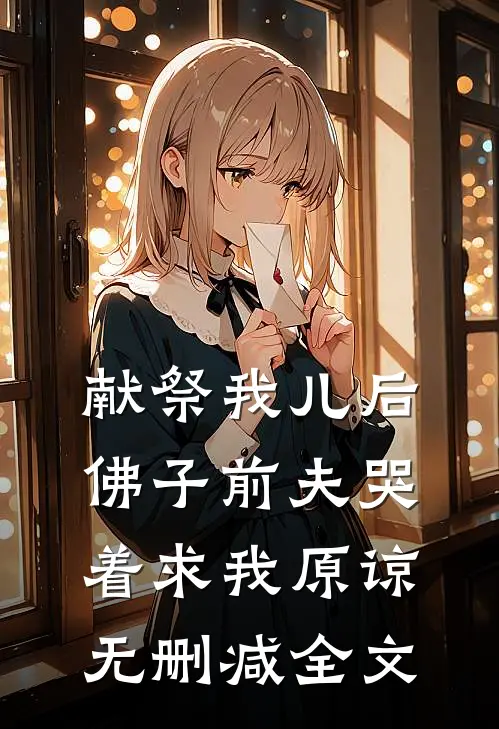 献祭我儿后，佛子前夫哭着求我原谅无删减全文