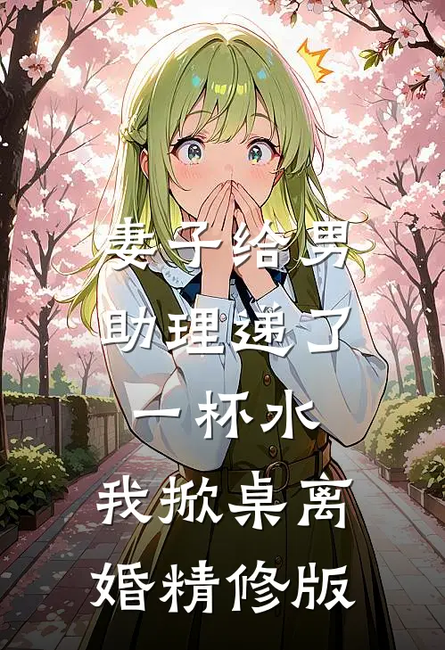 妻子给男助理递了一杯水，我掀桌离婚精修版