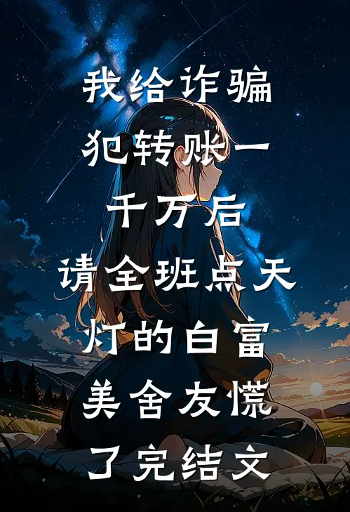 我给诈骗犯转账一千万后，请全班点天灯的白富美舍友慌了完结文