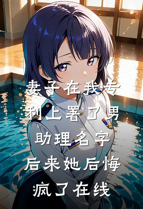 妻子在我专利上署了男助理名字，后来她后悔疯了在线