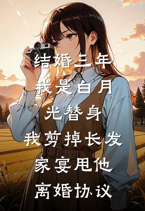 结婚三年我是白月光替身,我剪掉长发家宴甩他离婚协议