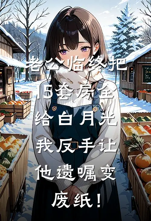 老公临终把15套房全给白月光,我反手让他遗嘱变废纸!