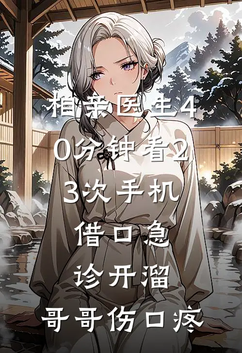 相亲医生40分钟看23次手机,借口急诊开溜,哥哥伤口疼