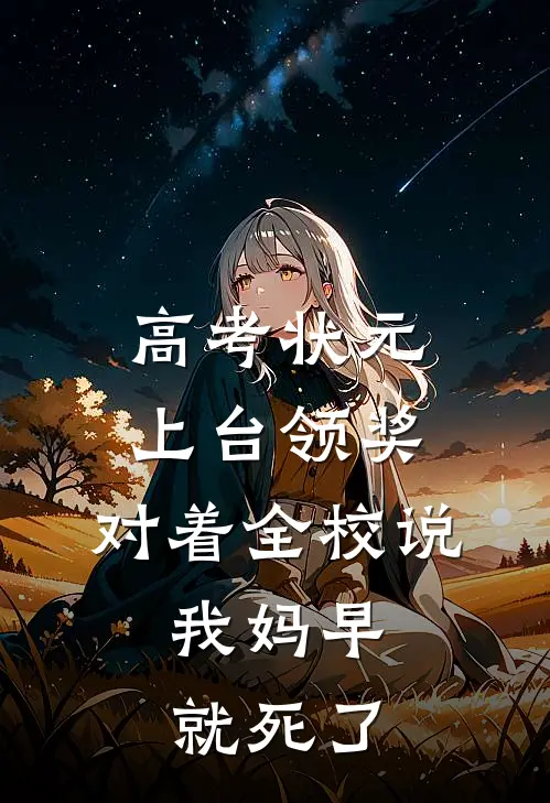 高考状元上台领奖，对着全校说：我妈早就死了