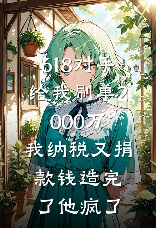 618对手给我刷单2000万,我纳税又捐款钱造完了他疯了