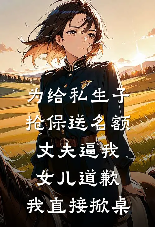 为给私生子抢保送名额,丈夫逼我女儿道歉,我直接掀桌