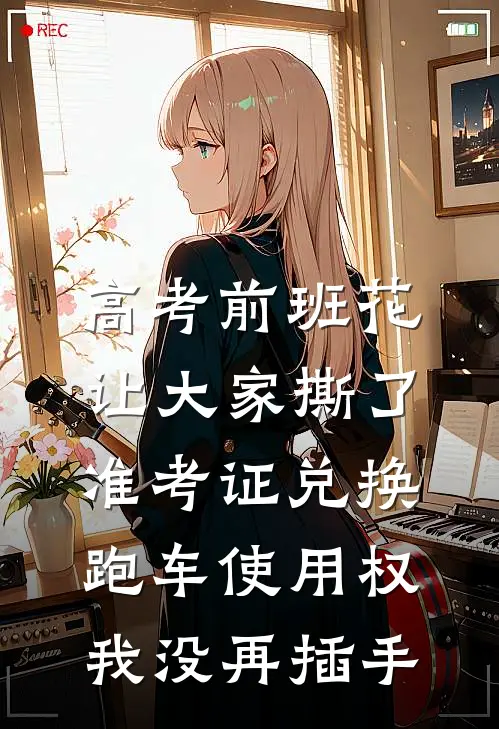 高考前班花让大家撕了准考证兑换跑车使用权，我没再插手