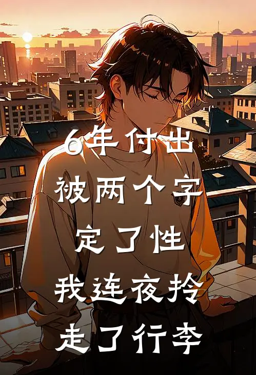 6年付出被两个字定了性,我连夜拎走了行李