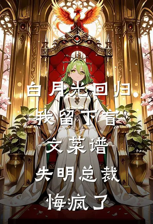 白月光回归,我留下盲文菜谱,失明总裁悔疯了