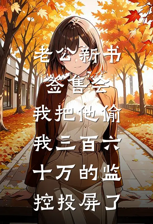 老公新书签售会，我把他偷我三百六十万的监控投屏了