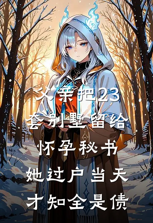 父亲把23套别墅留给怀孕秘书,她过户当天才知全是债