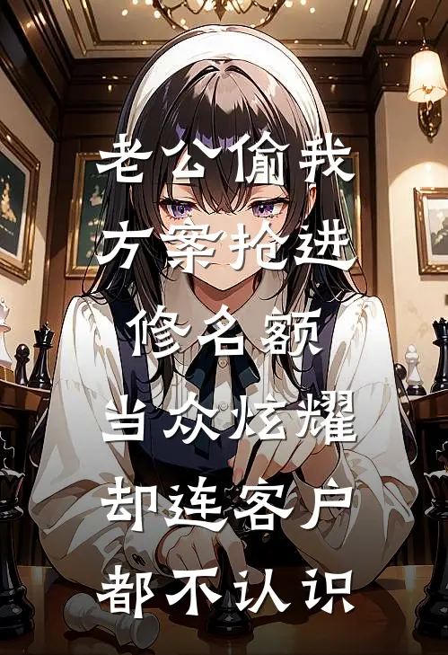 老公偷我方案抢进修名额,当众炫耀却连客户都不认识