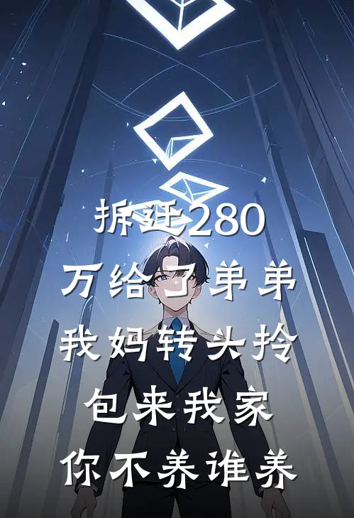 拆迁280万给了弟弟,我妈转头拎包来我家:你不养谁养