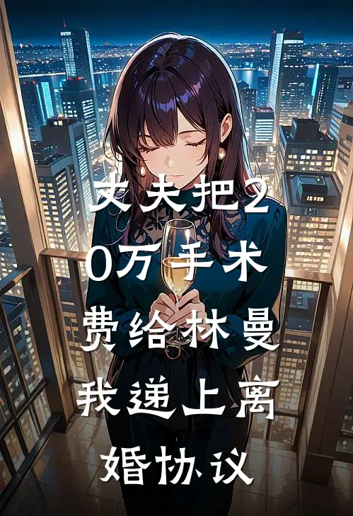 丈夫把20万手术费给林曼,我递上离婚协议