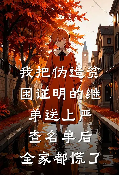 我把伪造贫困证明的继弟送上严查名单后，全家都慌了