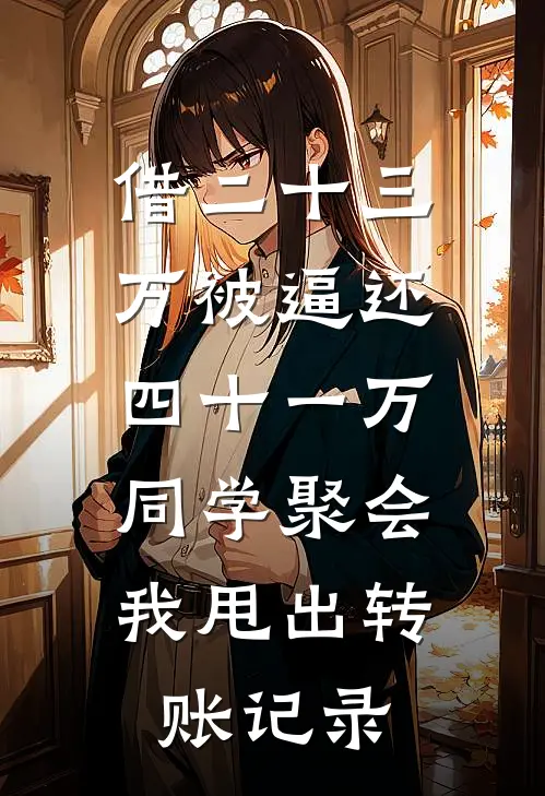 借二十三万被逼还四十一万，同学聚会我甩出转账记录