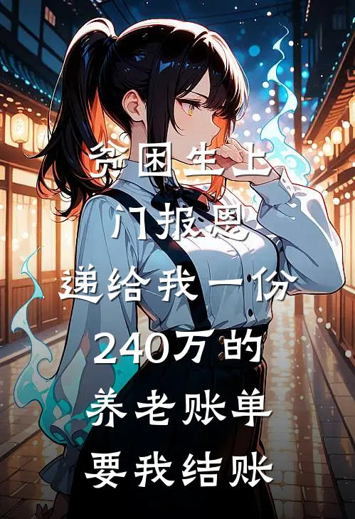 贫困生上门“报恩”,递给我一份240万的养老账单要我结账